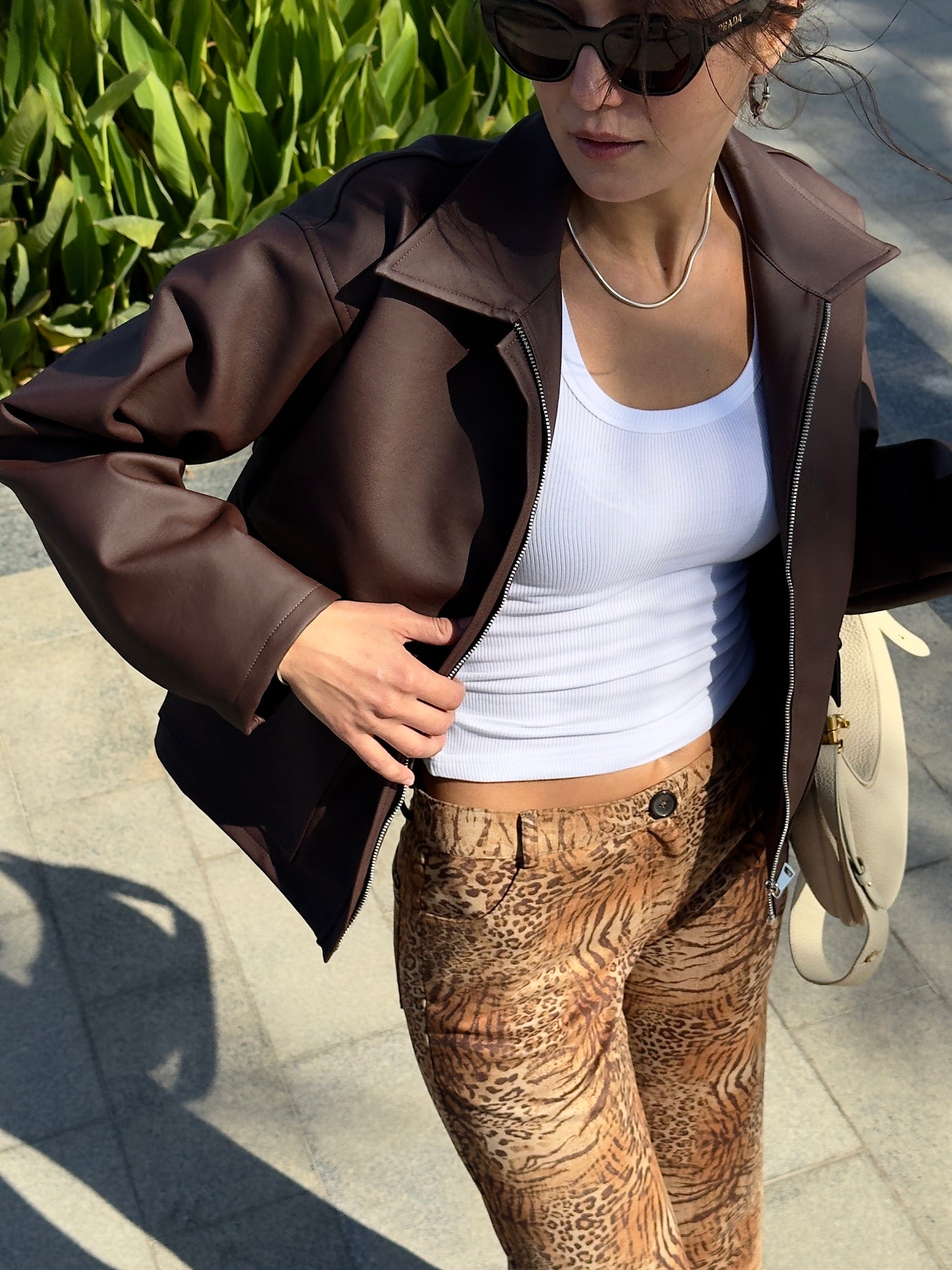 Brown Leather Jacket