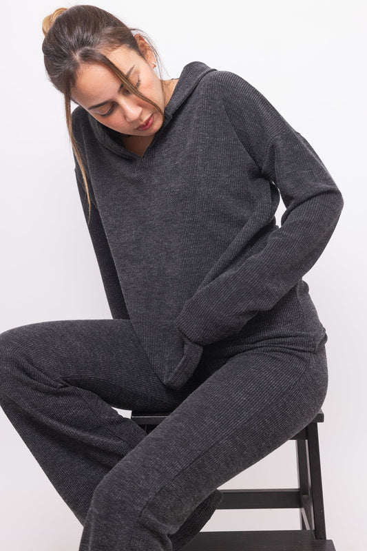 Grey Knit Sweater